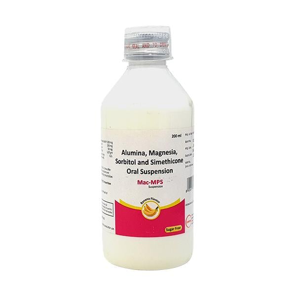 MAC MPS Banana Flavour Sugar Free Suspension 200ml