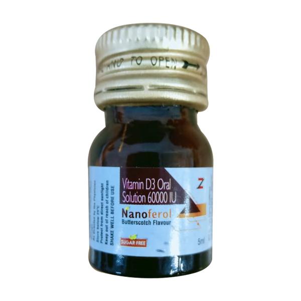 NANOFEROL SUGAR FREE BUTTERSCOTCH FLAVOUR Oral Solution 5ml