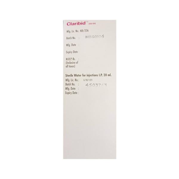 CLARIBID DS 250 Syrup 30ml