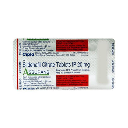 Assurans Tablet 15'S