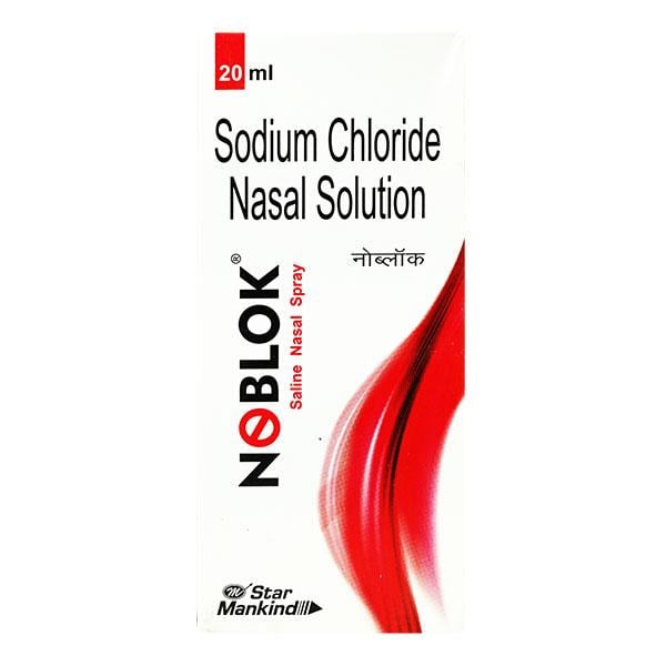Noblok Saline Nasal Spray 20ml