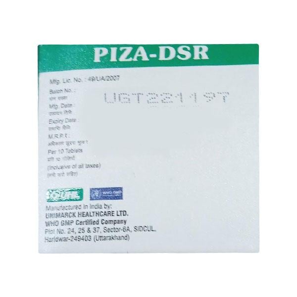 PIZA DSR Tablet 10's
