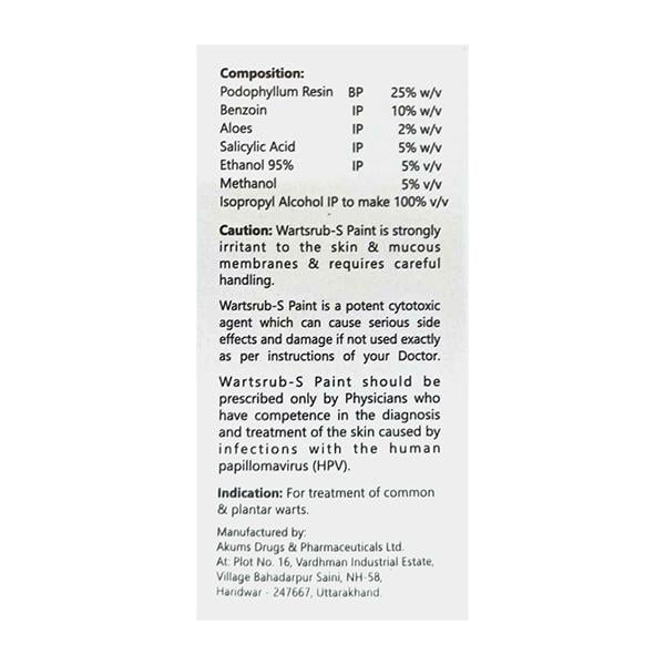 WARTSRUB S Paint 10ml