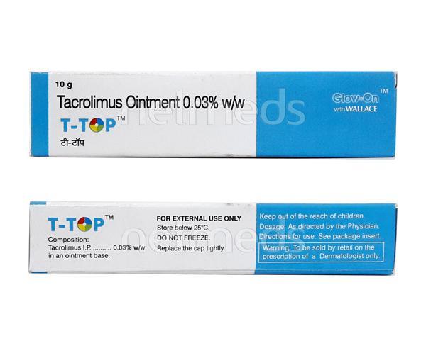 T Top 0.03% Ointment 10gm