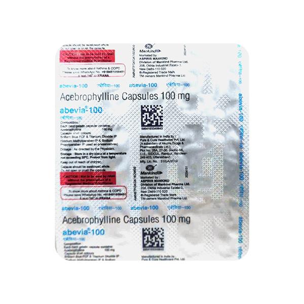 ABEVIA 100 Capsule 15's