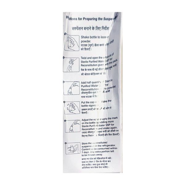 MONOCEF O 50 DELICIOUS PINEAPPLE PEPPERMINT FLAVOUR Oral Suspension 30ml
