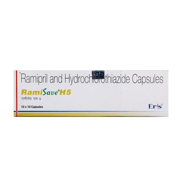 Ramisave H 5mg Capsule 10'S