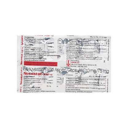 NOVASTAT ASP 10 Capsule 10's
