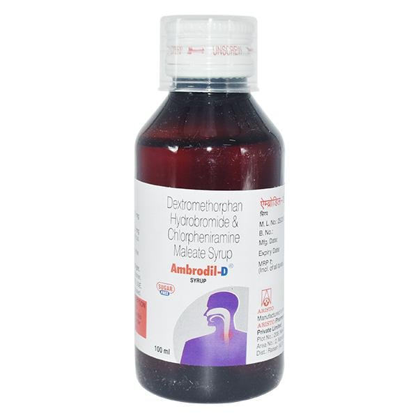 Ambrodil D Sugar Free Syrup 100ml