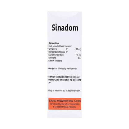 Sinadom Tablet 10'S