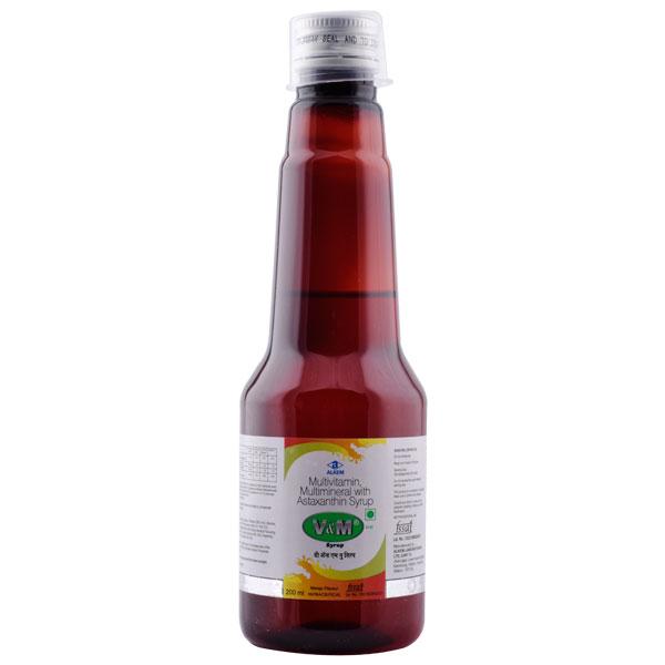 V & M Mango Flavour Syrup 200ml