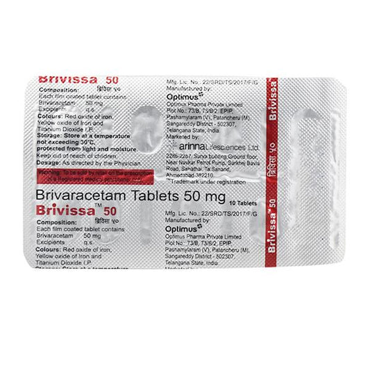 BRIVISSA 50 Tablet 10's
