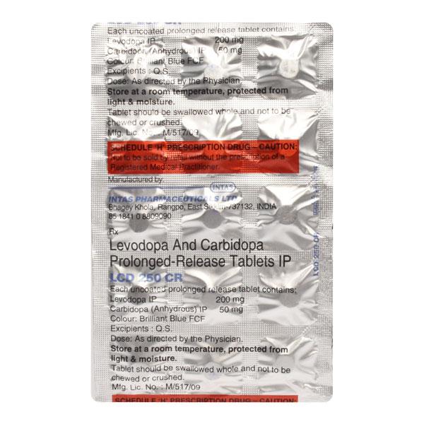 LCD 250 CR Tablet 15's