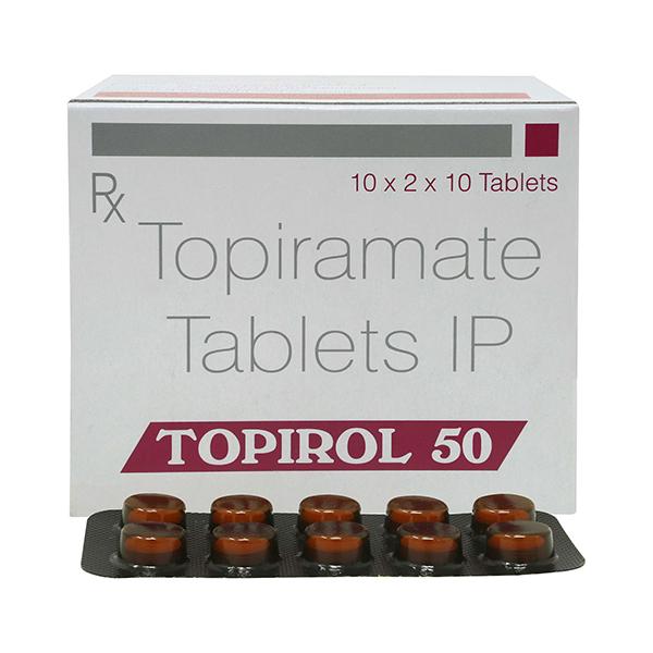 Topirol 50mg Tablet 10'S