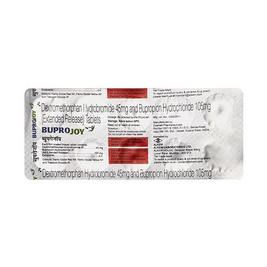 BUPROJOY Tablet 10's