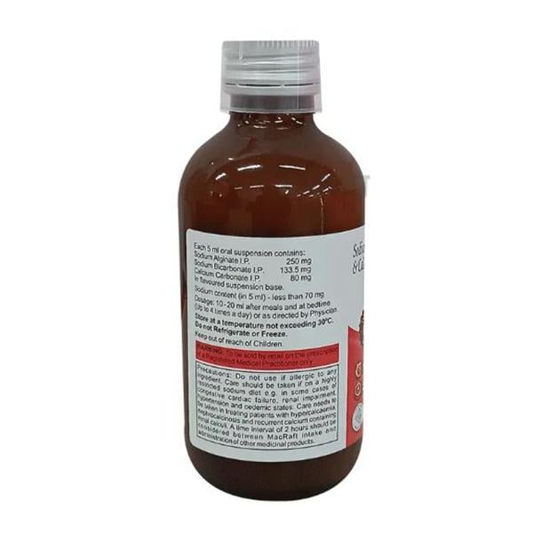 MACRAFT SUGAR FREE MINT FLAVOUR Oral Suspension 200ml