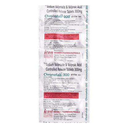CHRONOTAB 300mg Tablet 10's