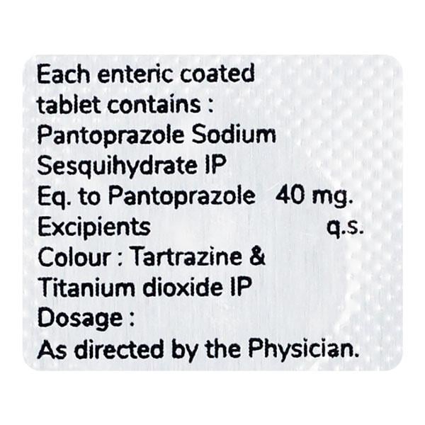 Pantoka 40mg Tablet 10'S