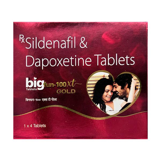 BIGFUN 100 XT GOLD Tablet 4's