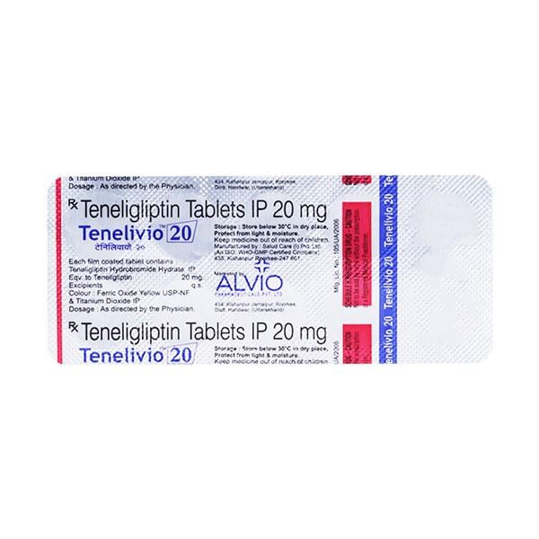 TENELIVIO 20mg Tablet 10's