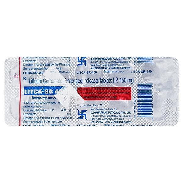 LITCA SR 450mg Tablet 10's