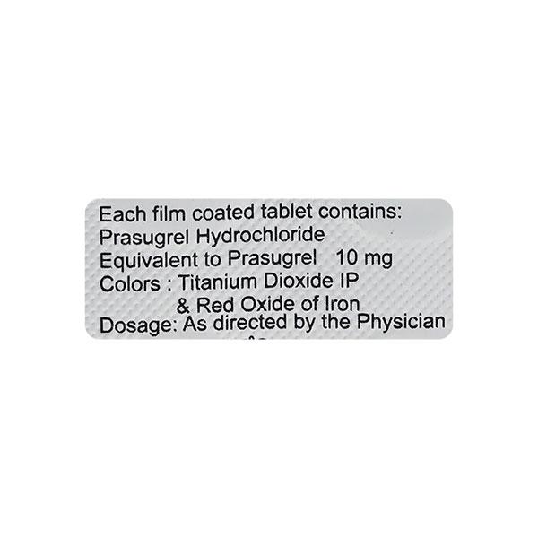 Prasusafe 10mg Tablet 10'S