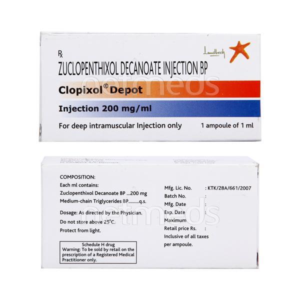Clopixol 200mg Injection(Depot) 1ml