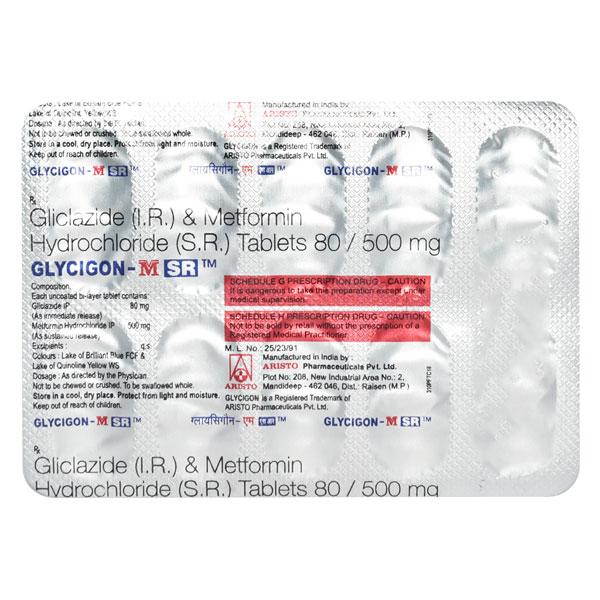 Glycigon M SR Tablet 10'S