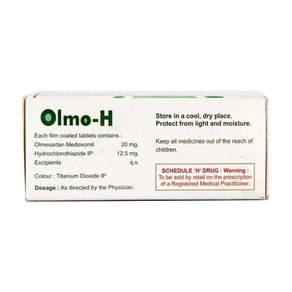 Olmo H 20mg Tablet 10'S