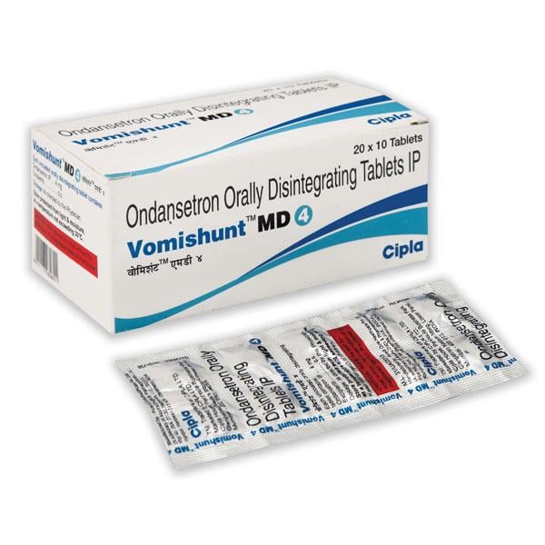VOMISHUNT MD 4 Tablet 10's