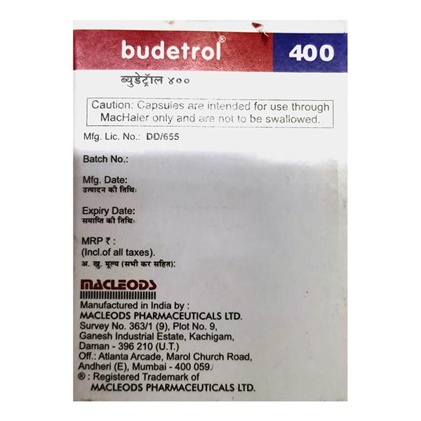 Budetrol 400 Rotacap 30'S