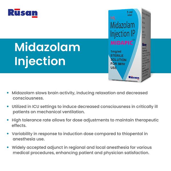 Midapic 1mg Injection 5ml