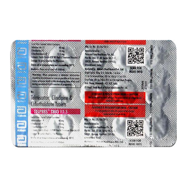 TELPRES TRIO 12.5 Tablet 15's