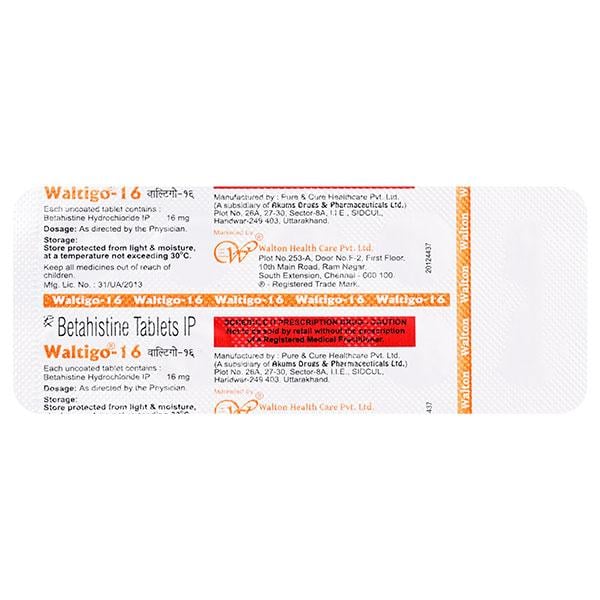 WALTIGO 16 Tablet 10's