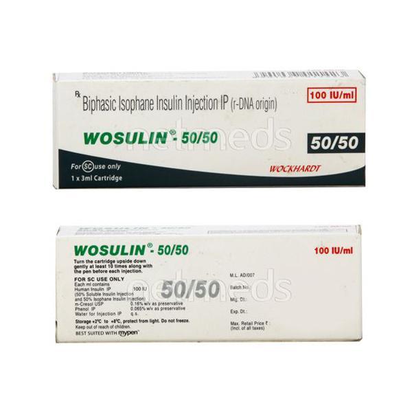 Wosulin 50/50 Pen(Dispo) 1X3ml