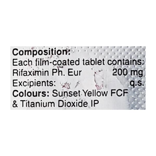 Gifaxin 200mg Tablet 10'S
