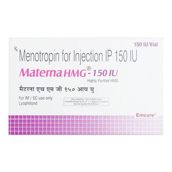 Materna Hmg 150IU Injection 1's