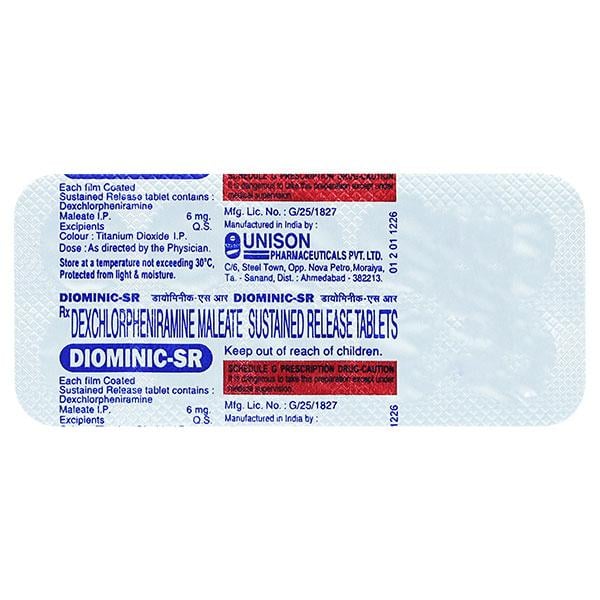 Diominic SR Tablet 10'S