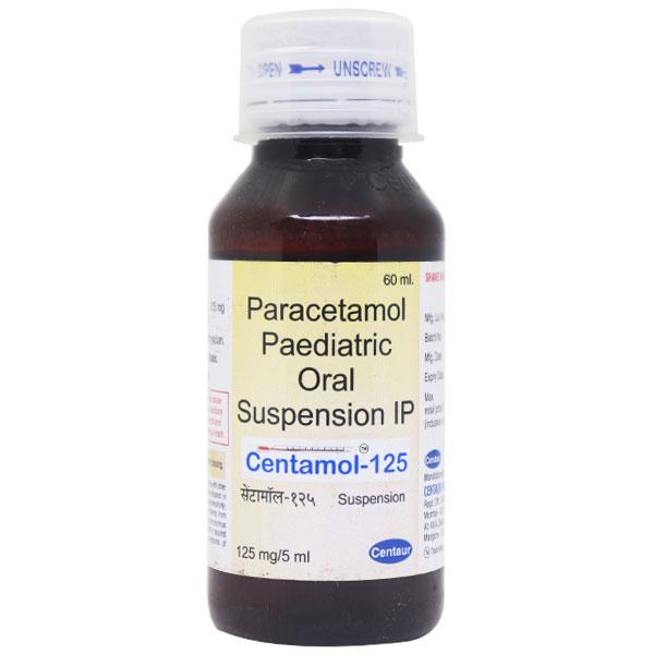 Centamol 125mg Suspension 60ml