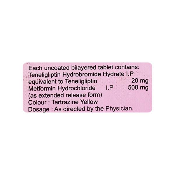 TENECARE M 500mg Tablet 10's