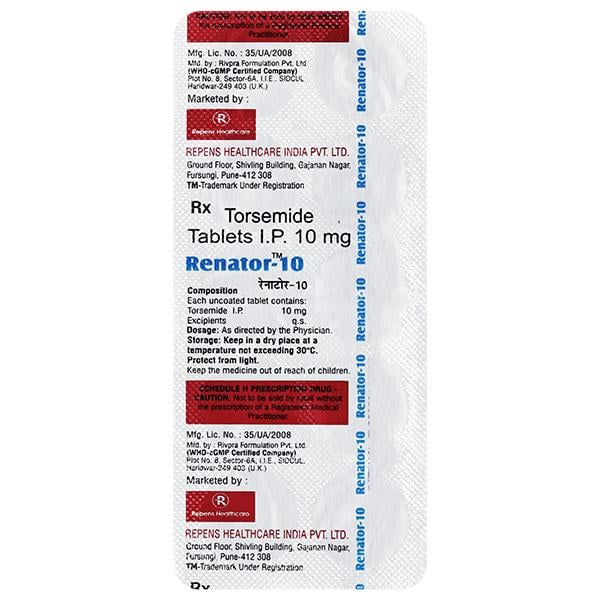 RENATOR 10 Tablet 10's