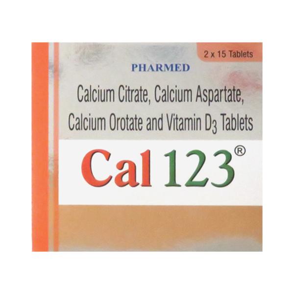 CAL 123 Tablet 15'S
