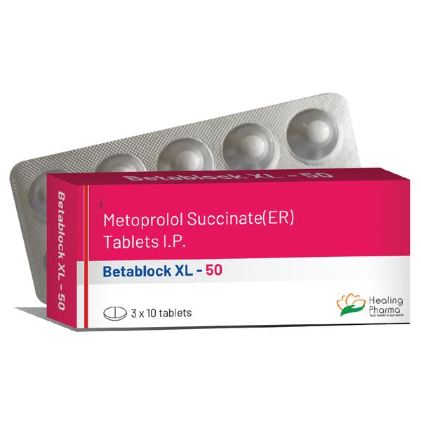 BETABLOCK XL 50 Tablet 10's