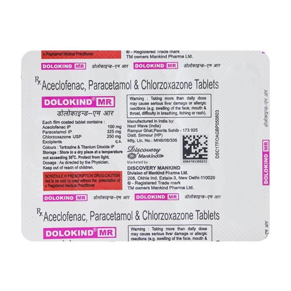 Dolokind MR Tablet 10'S