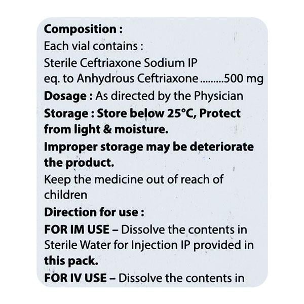 OMISAFE 500mg Injection 1's