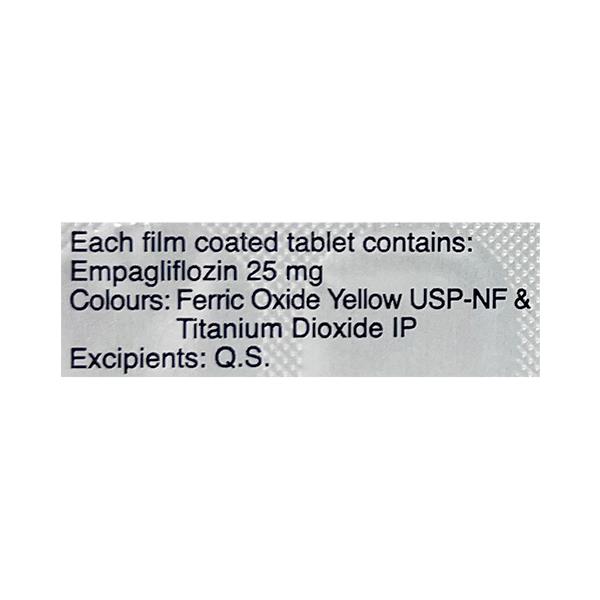 EMPHA 25 Tablet 10's
