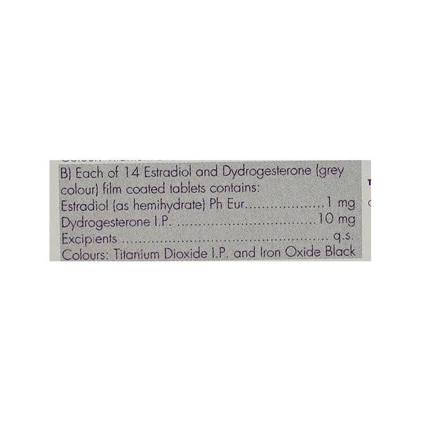 Femoston 1/10mg Tablet 28'S