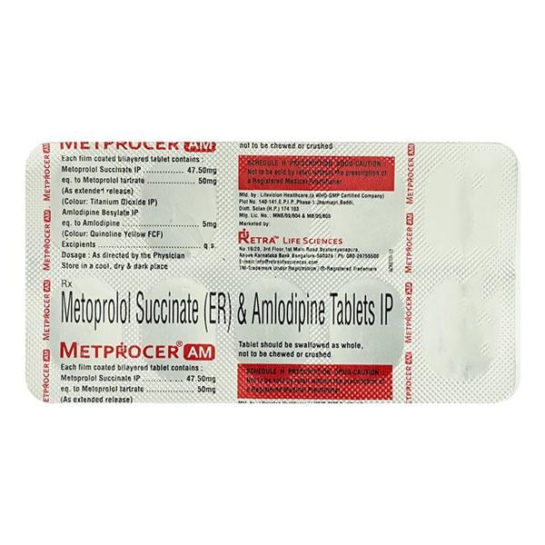 METPROCER AM Tablet 10's