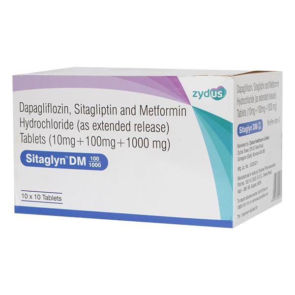 SITAGLYN DM 100/1000 Tablet 10's
