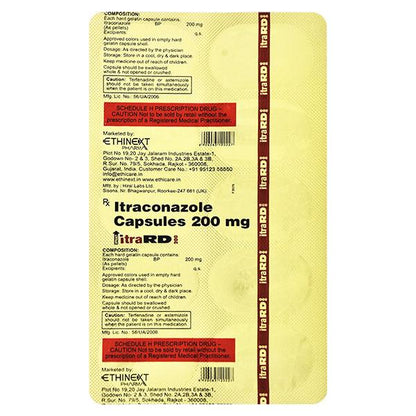 Itra RD 200mg Capsule 10'S